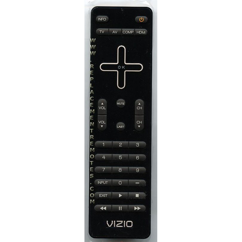 Vizio VR9 TV Remote Control - 640000080110R