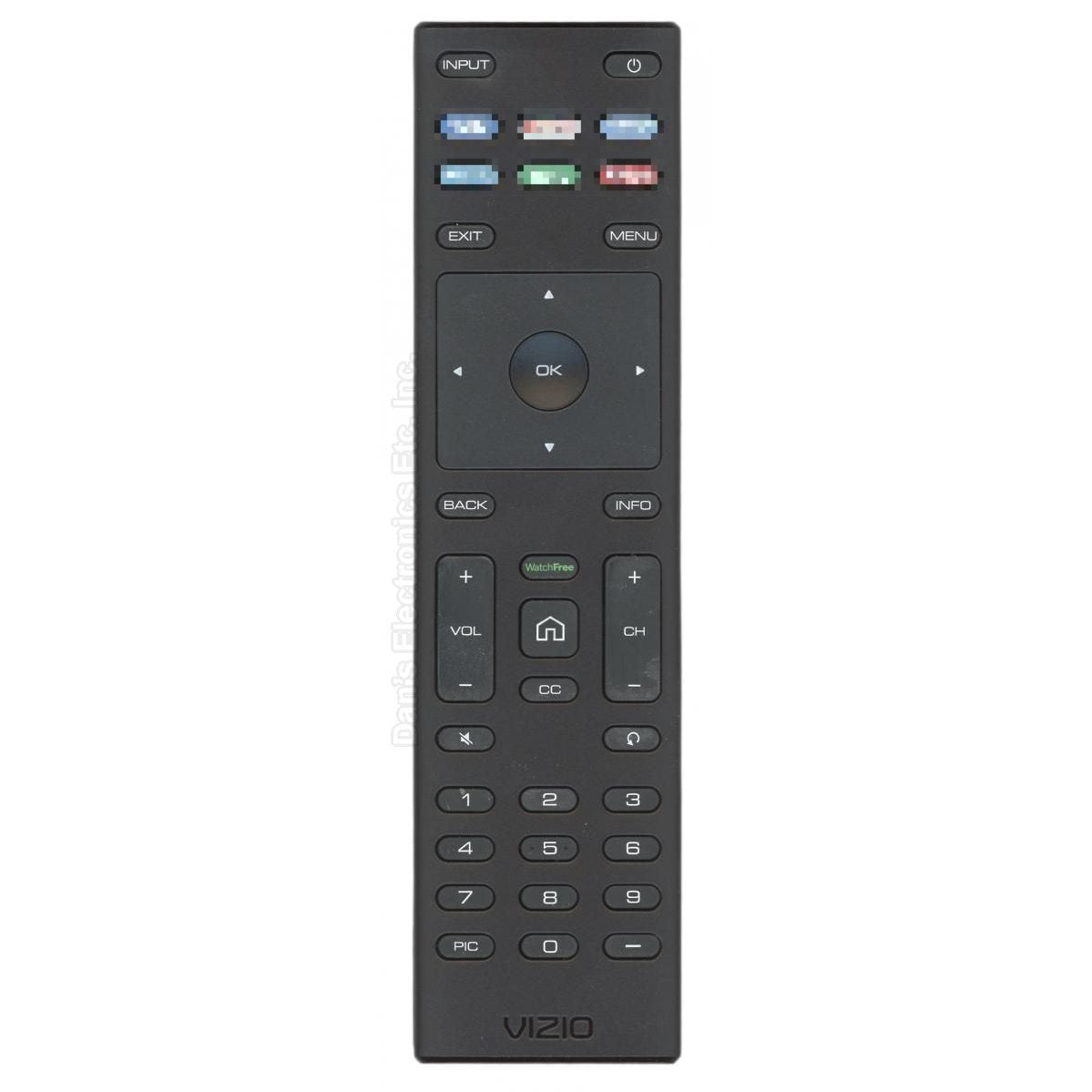 Original Vizio XRT136 TV Remote Control - Vudu, Netflix, Prime Video, Xumo, Hulu, iheart radio - XRT136