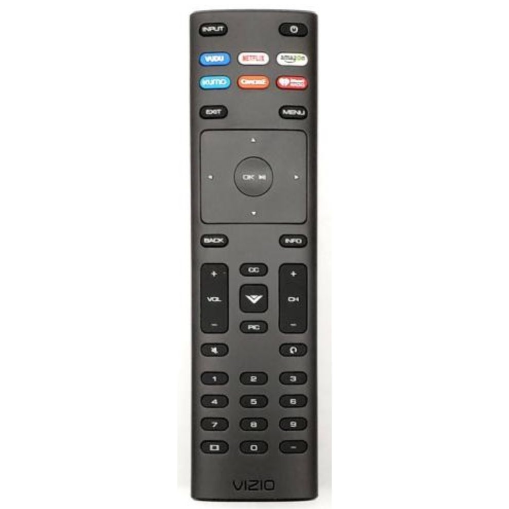 Vizio XRT140 SMART TV Remote Control - Vudu, Netflix, Amazon, Xumo, Crackle, iHeart Radio - 6915B0000M000