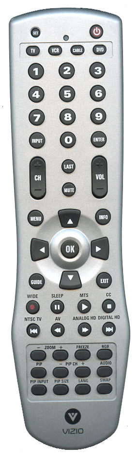 Vizio RCVZ02 TV Remote Control