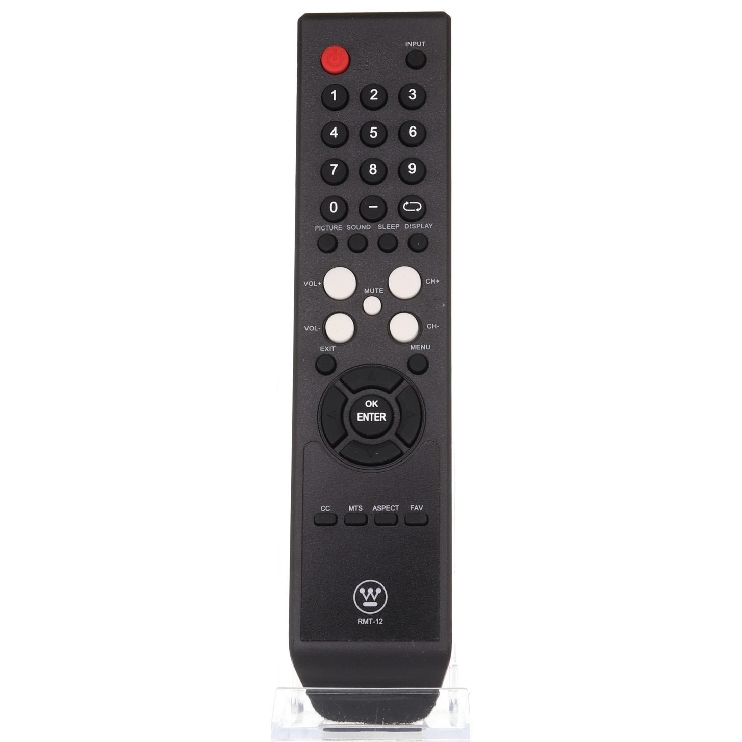 Westinghouse RMT12 TV Remote Control