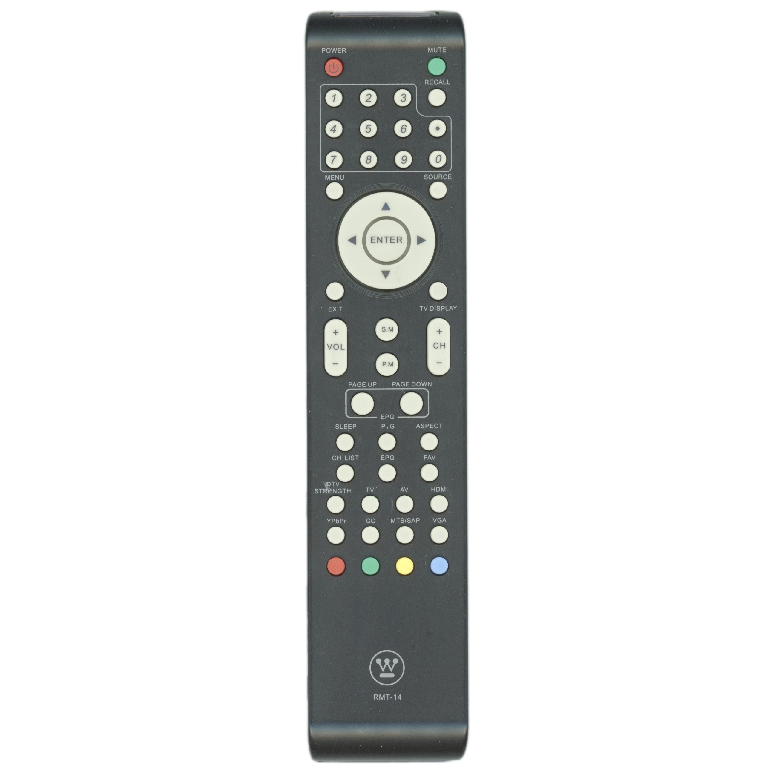 Westinghouse RMT14 TV Remote Control