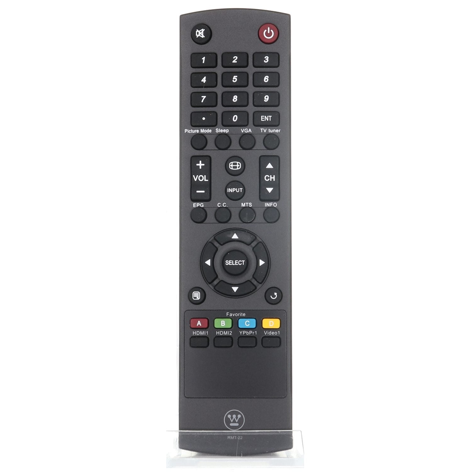 Westinghouse RMT22 TV Remote Control