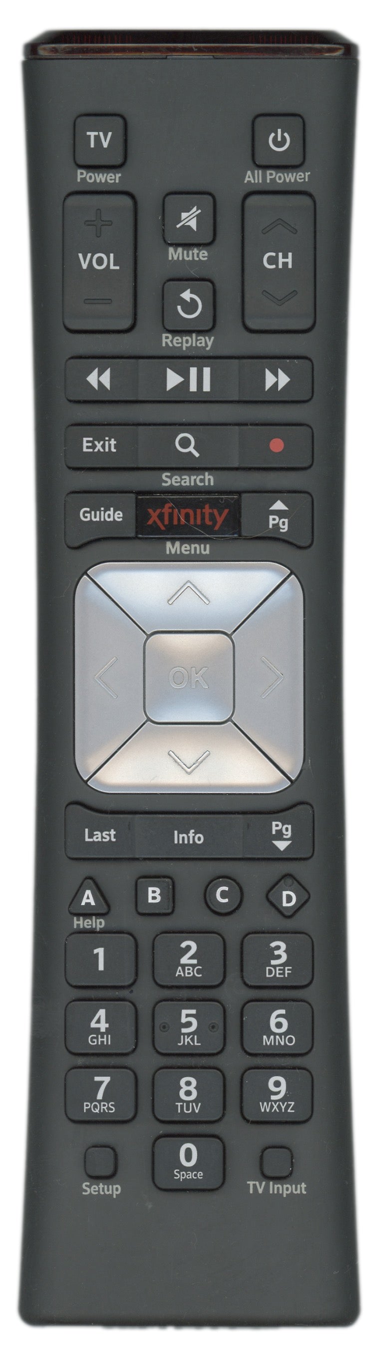 xfinity XR5 Cable Remote Control