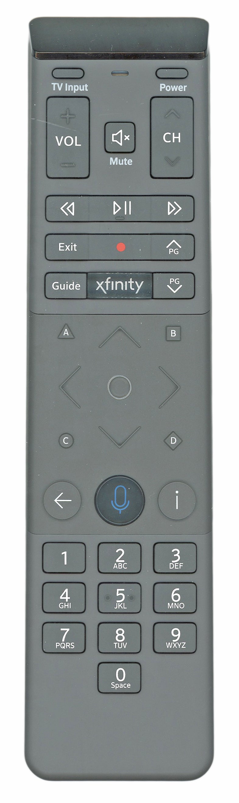 xfinity XR15-UQ with Backlight Cable Remote Control