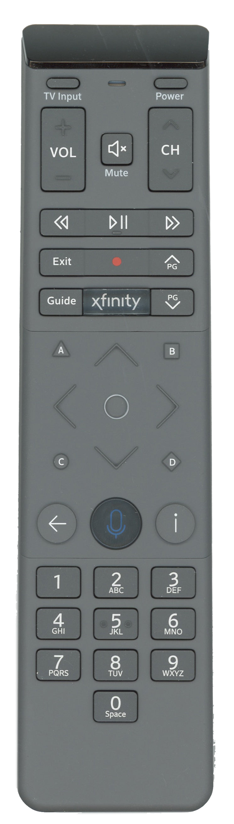 xfinity XR15v2-UQ w/ backlight Cable Remote Control