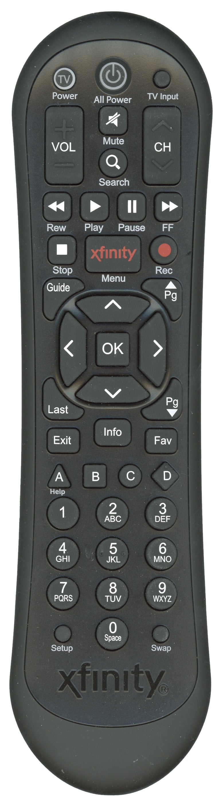 xfinity XR2v3-P Cable Remote Control