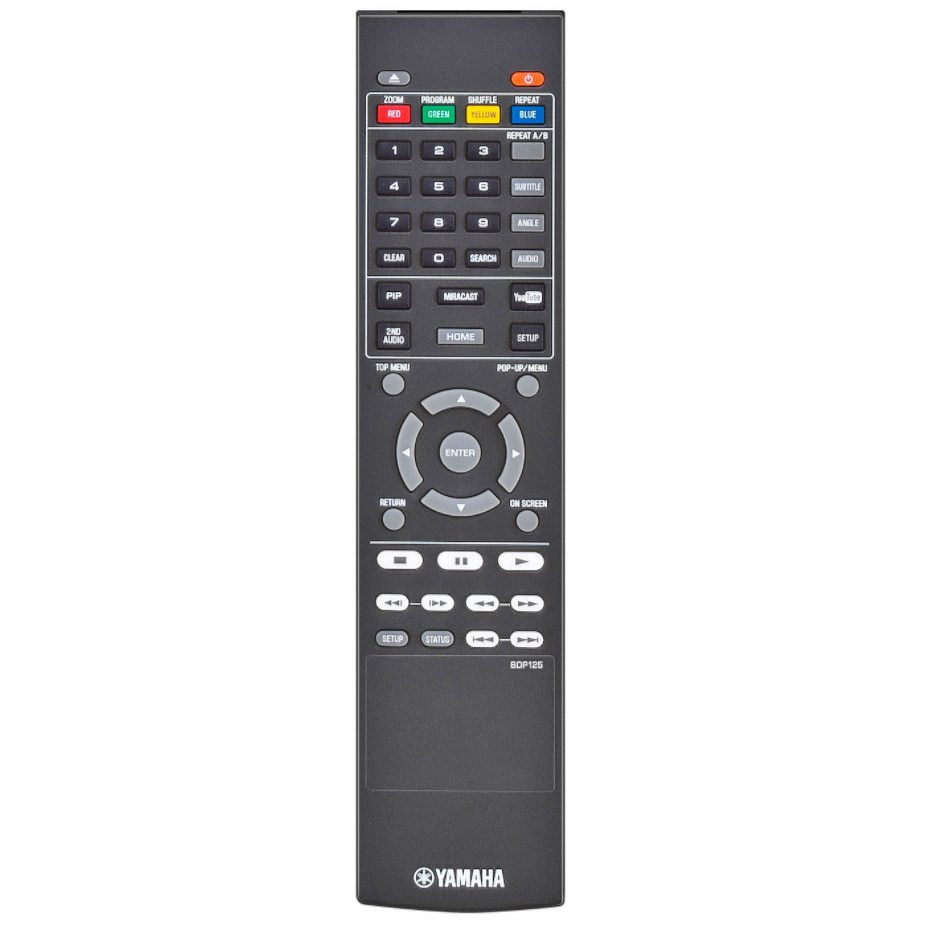 Yamaha BDP125 Blu-ray Remote Control