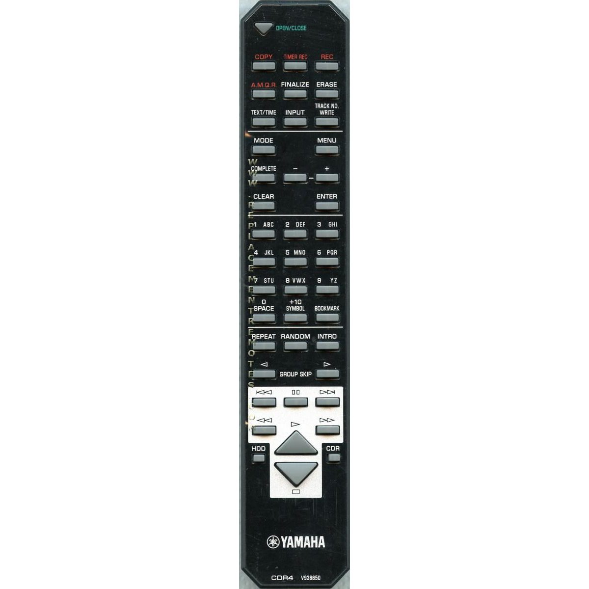 Yamaha CDR4 CD Remote Control