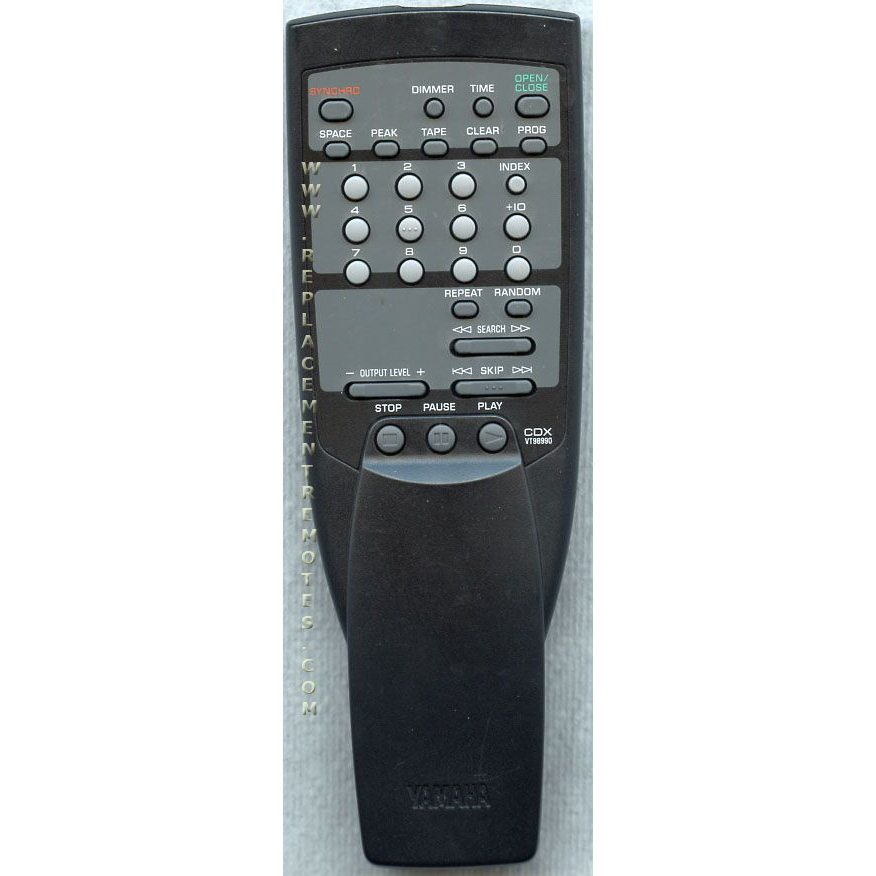 Yamaha CDX CD Remote Control