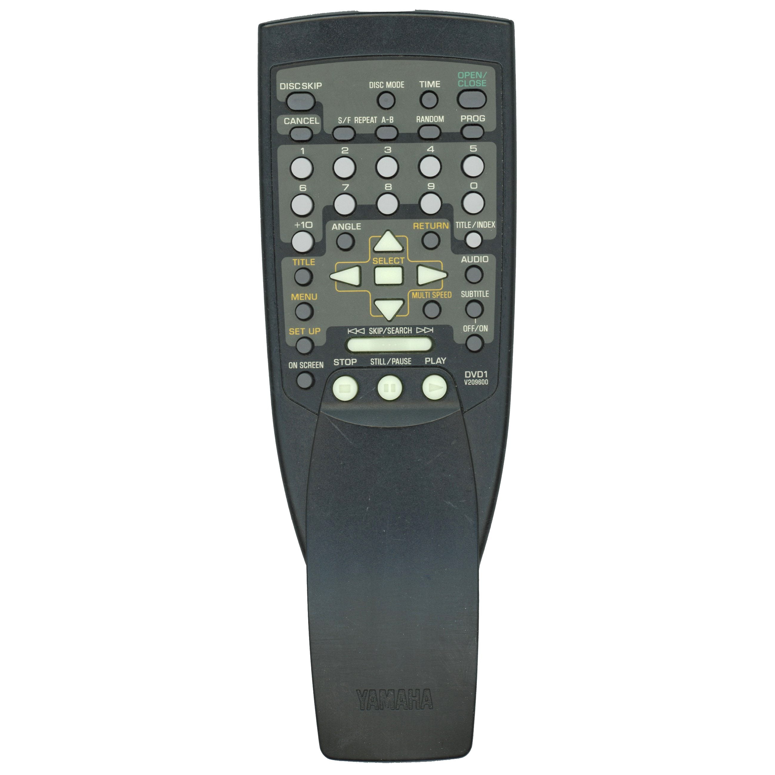 Yamaha DVD1 DVD Remote Control