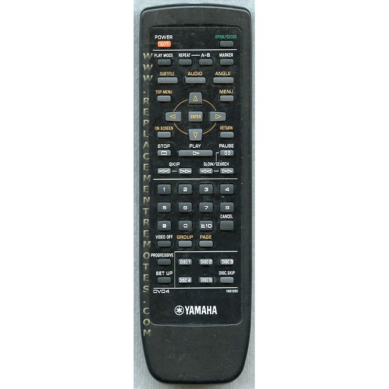 Yamaha DVD4 DVD Remote Control