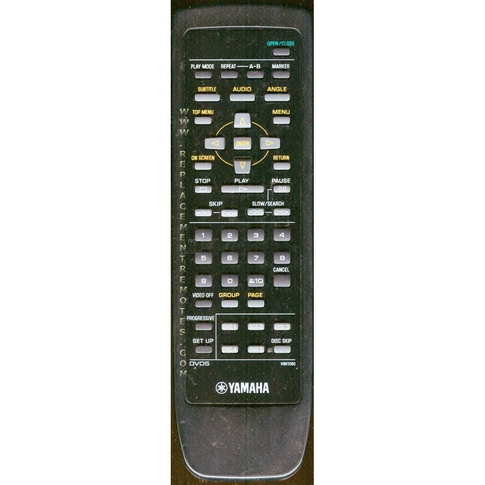 Yamaha DVD5 DVD Remote Control