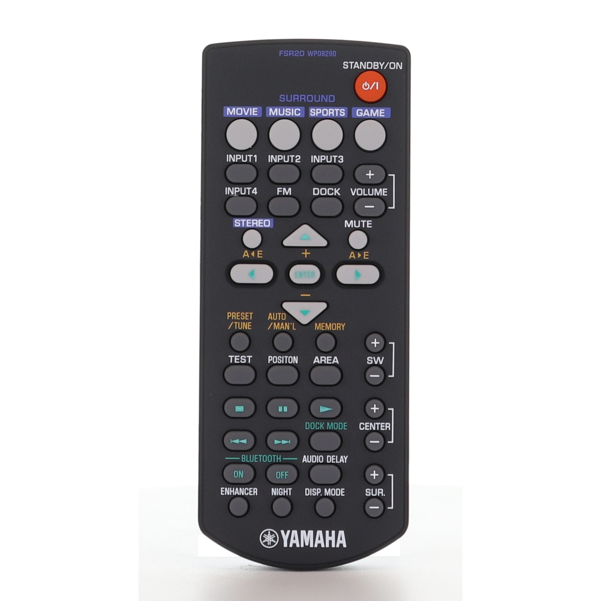 Yamaha FSR20 Sound Bar Remote Control