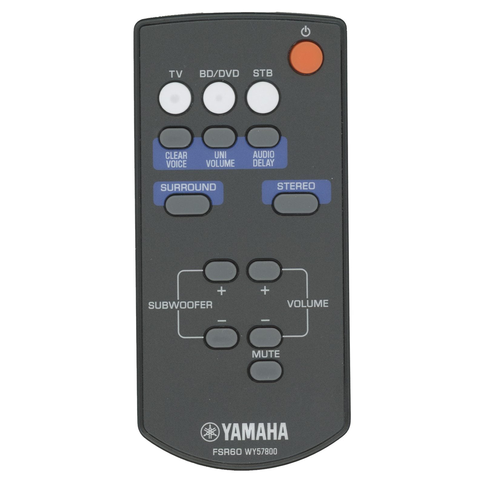 Yamaha FSR60 Sound Bar Remote Control