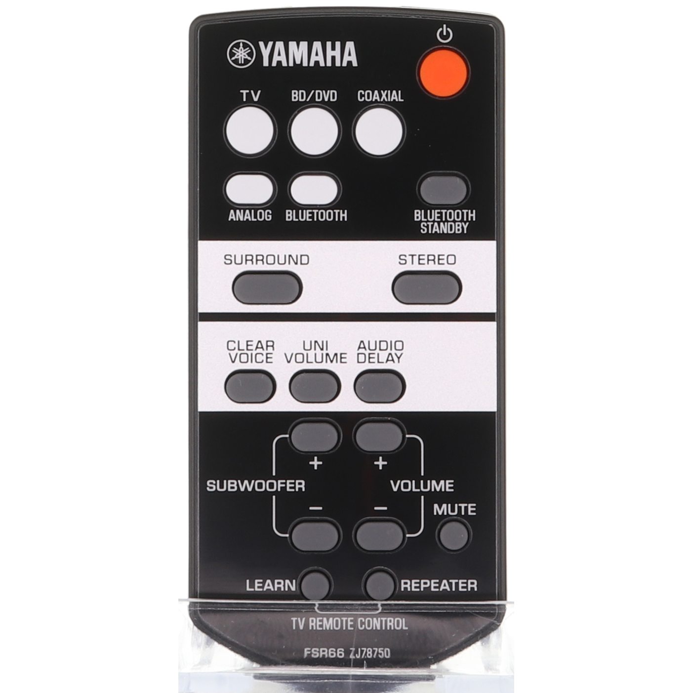 Yamaha FSR66 Sound Bar Remote Control