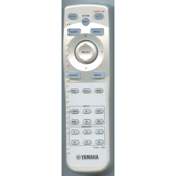 Yamaha PJ01 Projector Remote Control