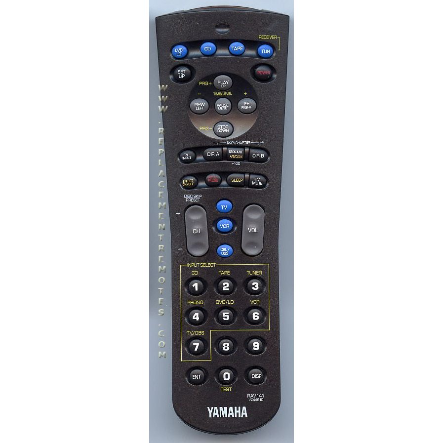 Yamaha RAV141 Receiver Remote Control