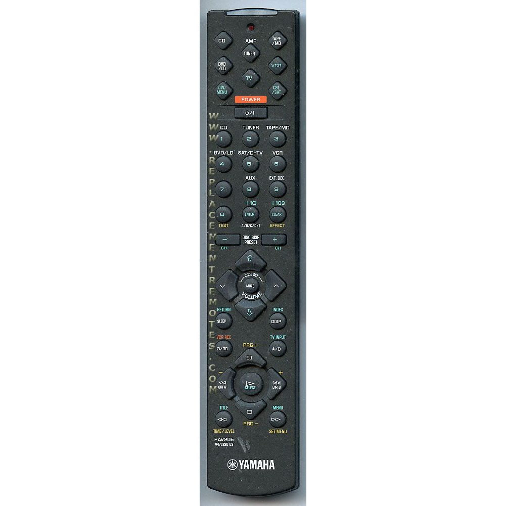 Yamaha RAV205 Receiver Remote Control