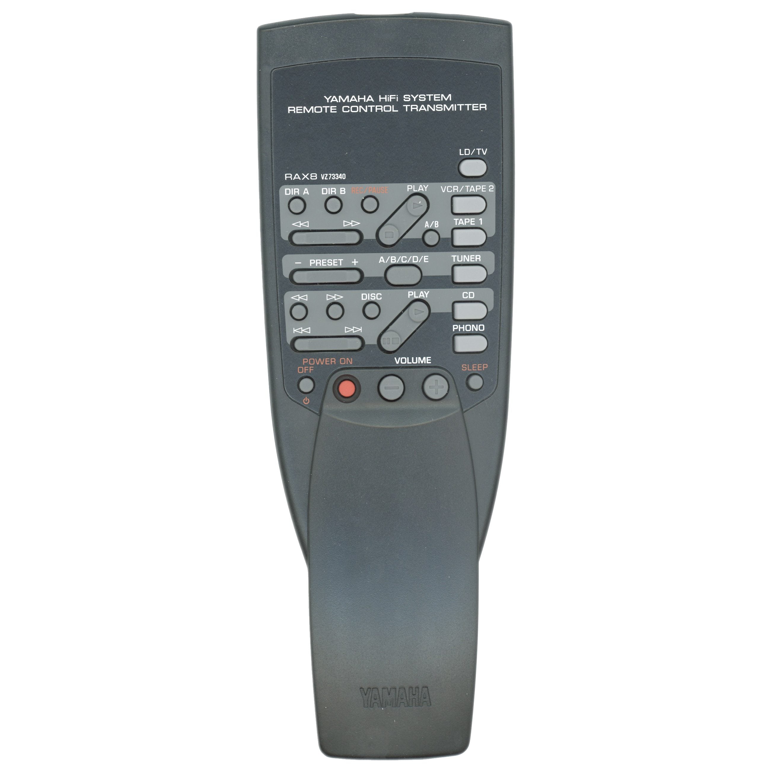 Yamaha RAX8 Audio Remote Control