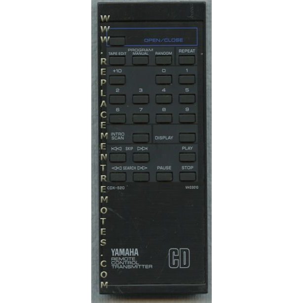 Yamaha VH03010 Audio Remote Control