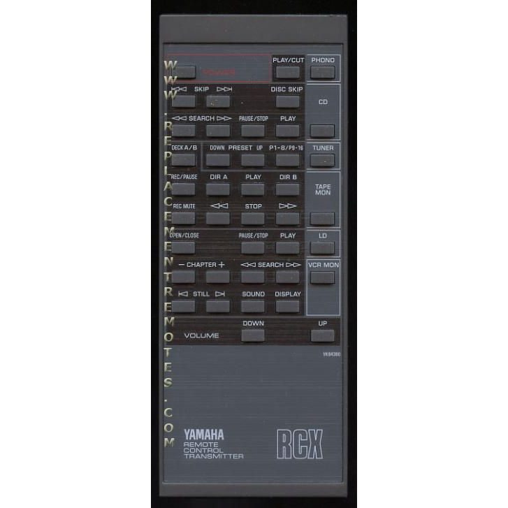 Yamaha VK843800 Audio Remote Control