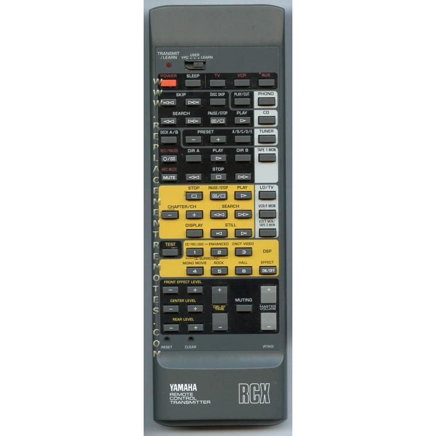 Yamaha VP79430 Receiver Remote Control