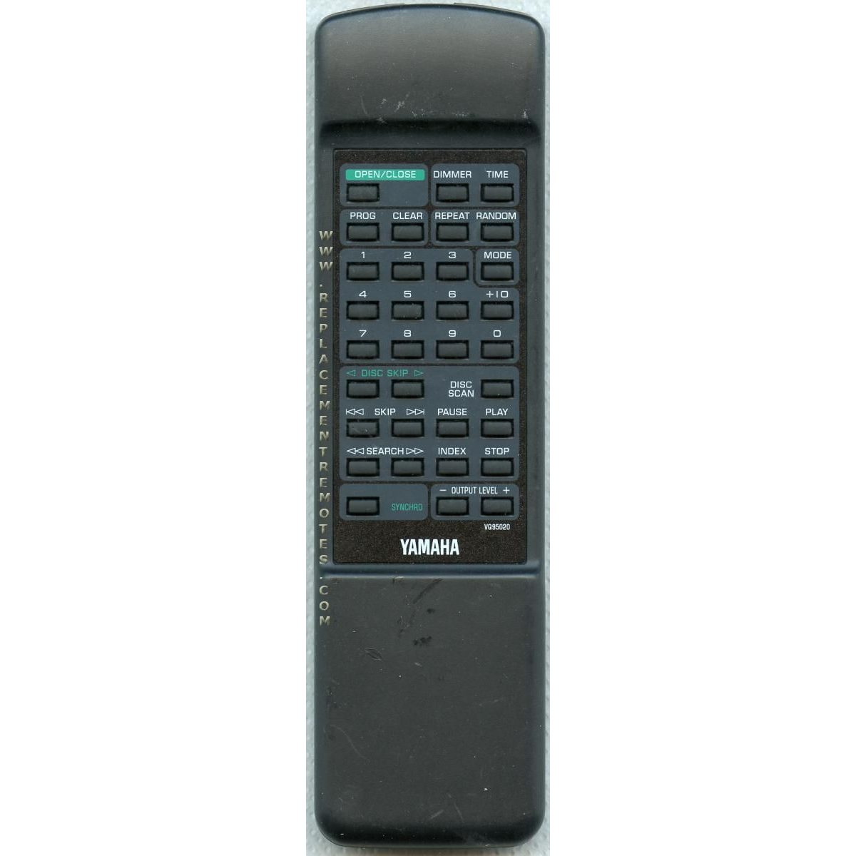 Yamaha VQ95020 CD Remote Control