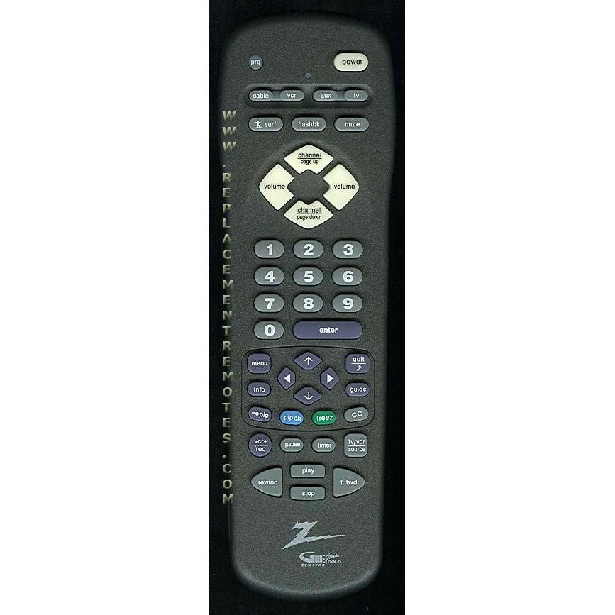 Zenith 1240023103 TV Remote Control