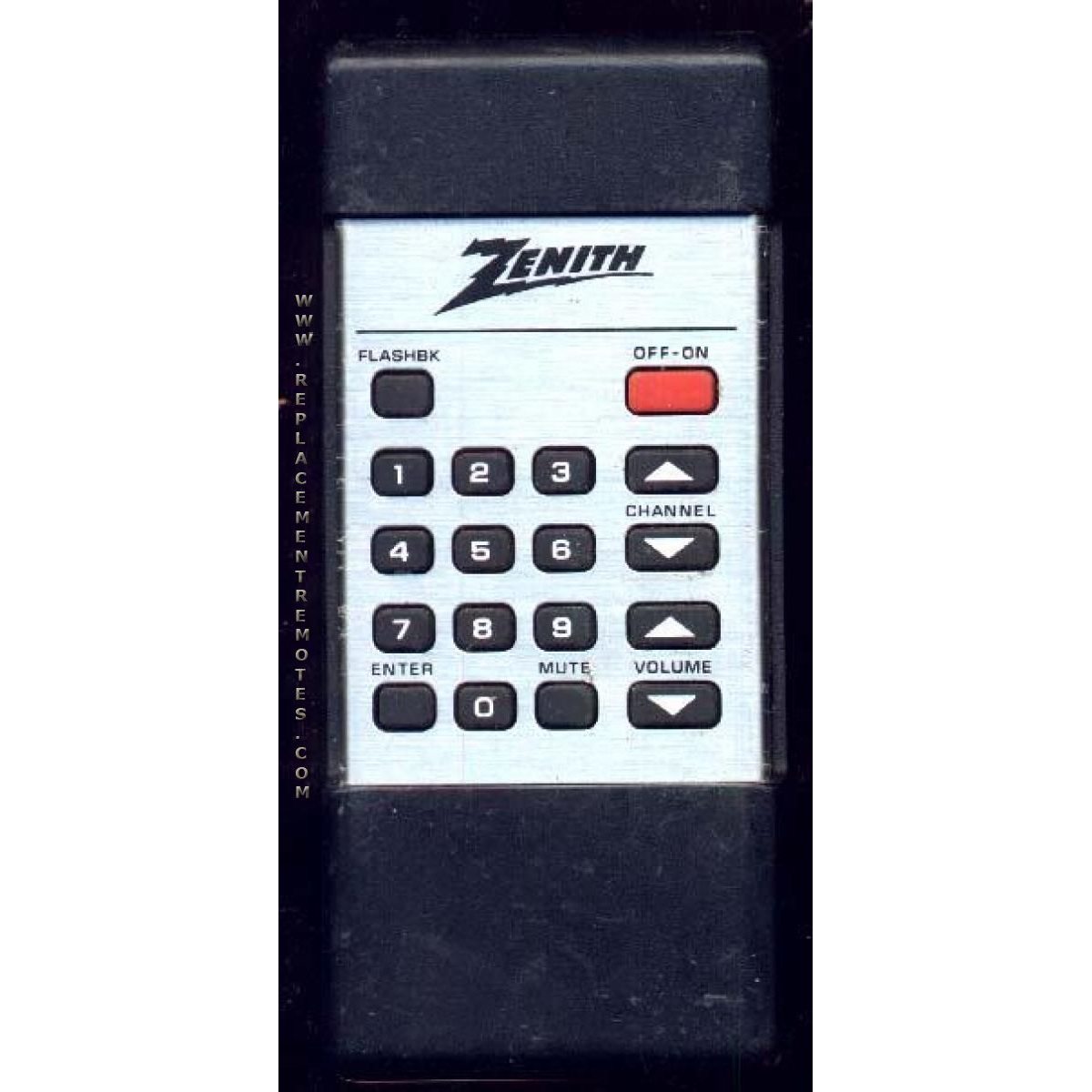 Zenith 12412802 TV Remote Control