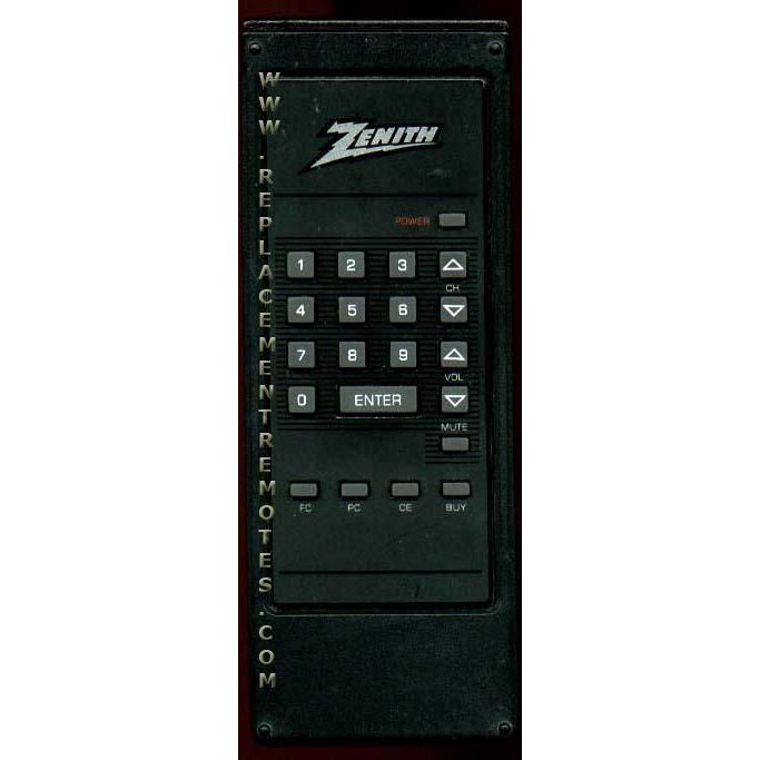 Zenith 124179A TV Remote Control