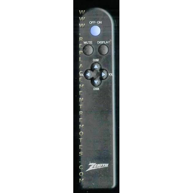 Zenith 124185 TV Remote Control