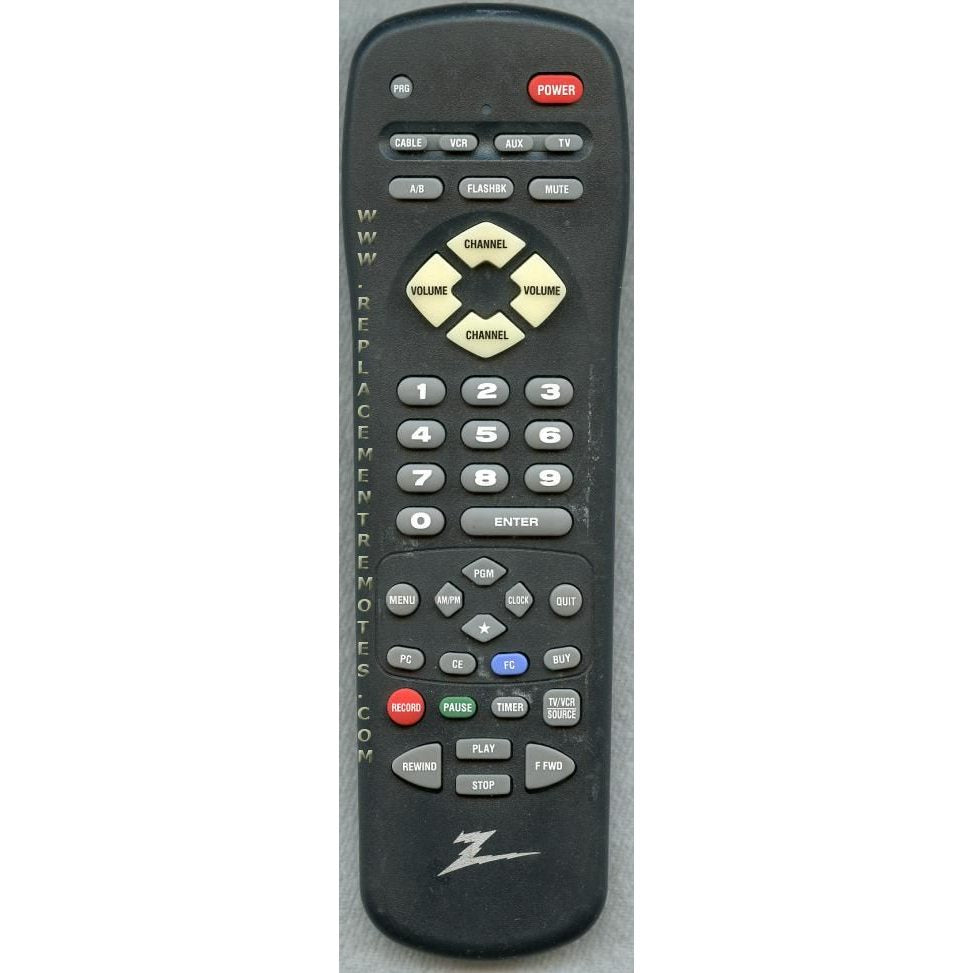 Zenith 12421239 TV Remote Control