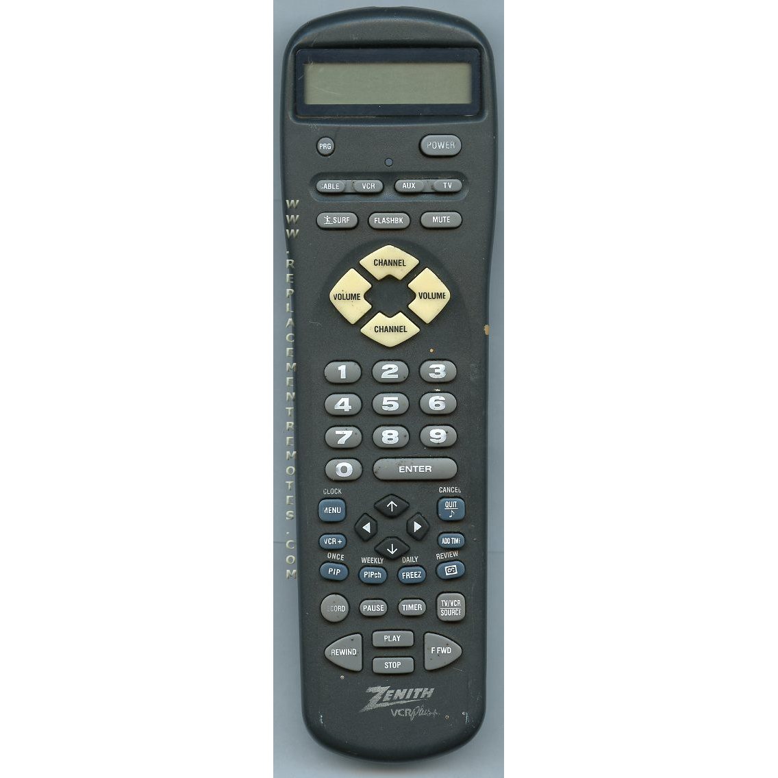 Zenith 12421501 TV Remote Control