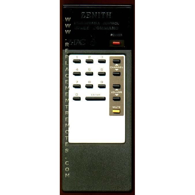 Zenith 12466 TV Remote Control