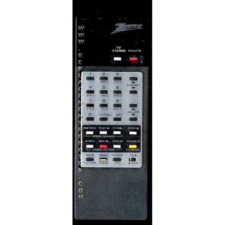 Zenith 12479 TV Remote Control