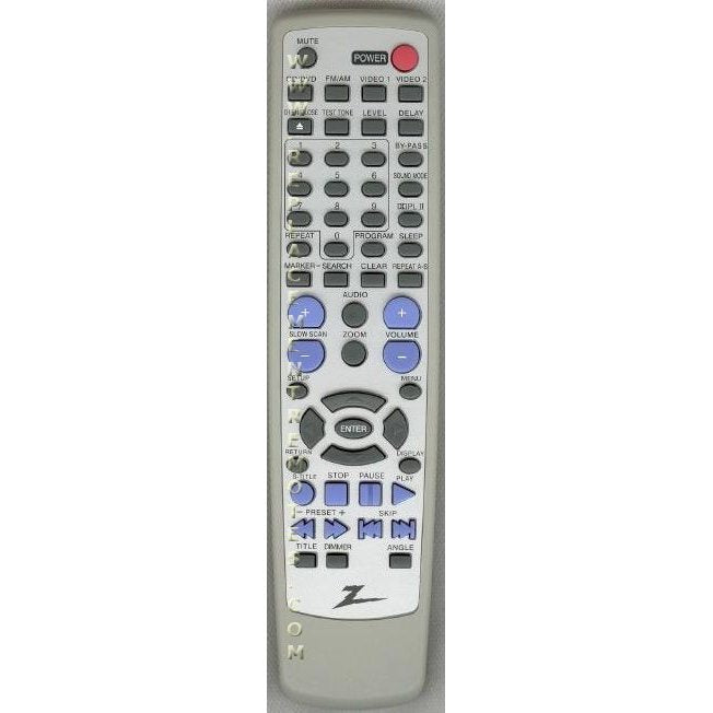 Zenith 6710RCAG01B TV Remote Control