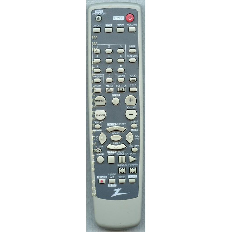 Zenith 6710RCAM22A Receiver Remote Control