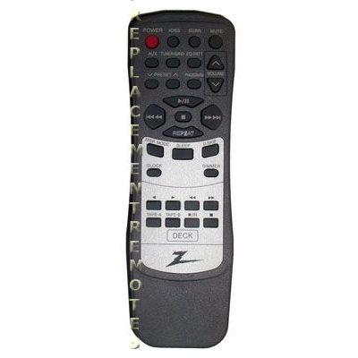 Zenith 6710RCWC21B Audio Remote Control