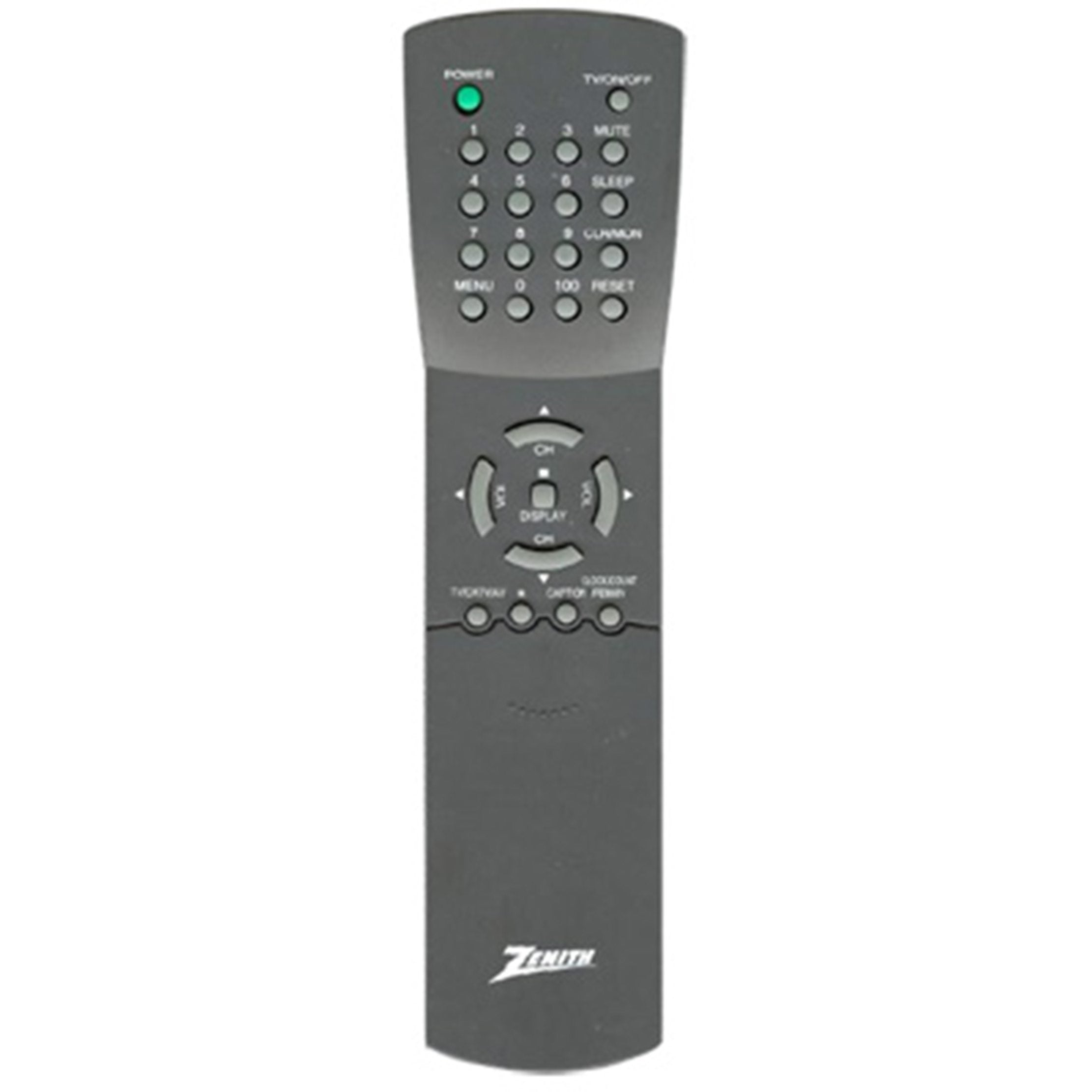 Zenith 6710V00037P VCR Remote Control