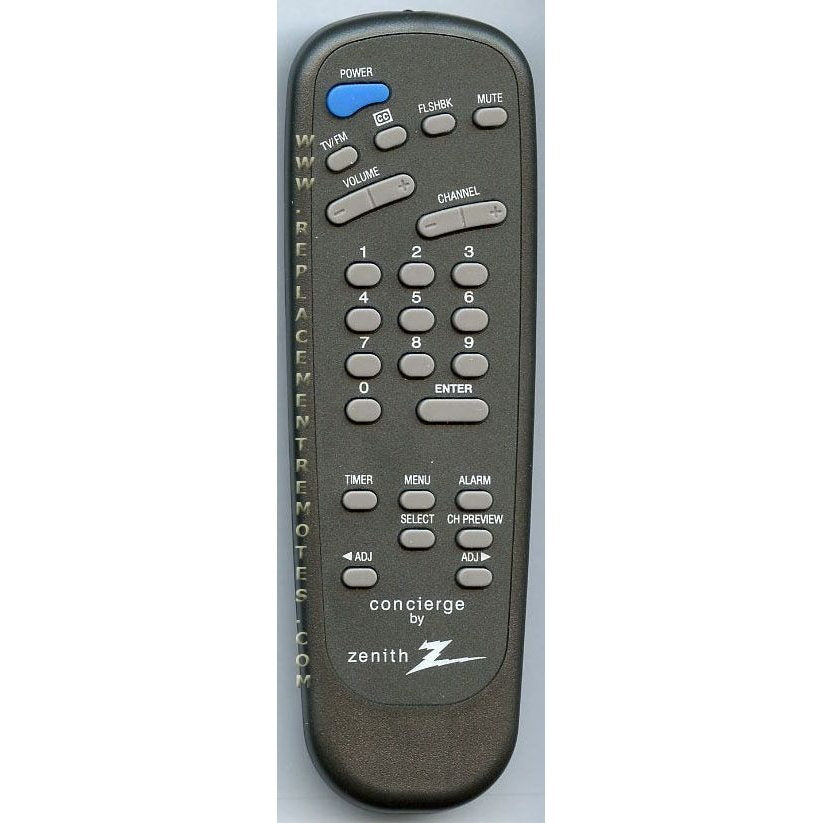 Zenith 6710V00108D Master TV Remote Control