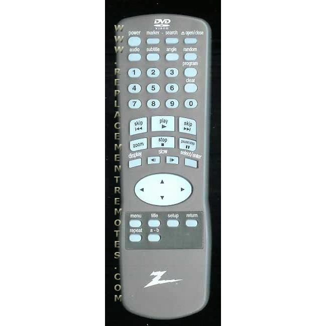 Zenith 6711R1N053A DVD Remote Control