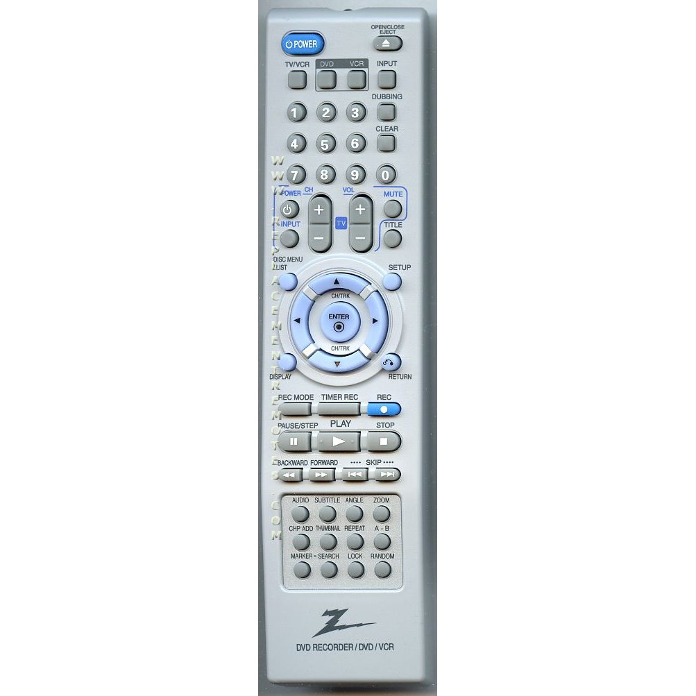 Zenith 6711R1N150B DVDR Remote Control