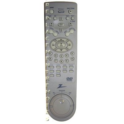 Zenith 6711R2N055B DVD Remote Control