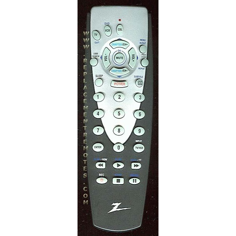 Zenith CL010 3-Device Universal Remote Control