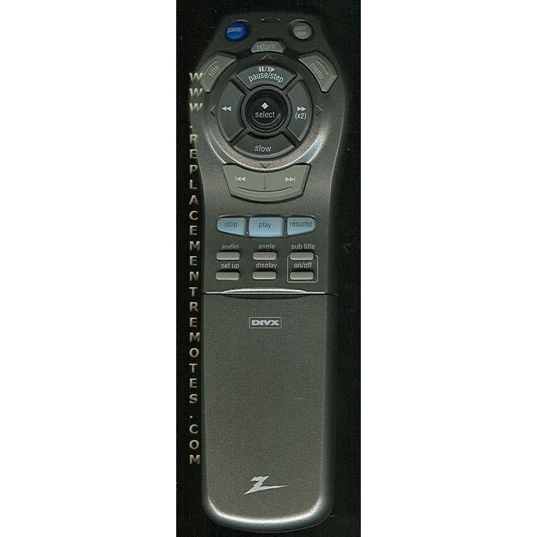 Zenith DIVX TV Remote Control