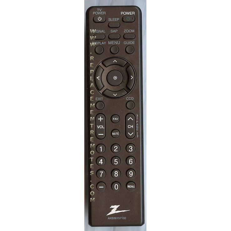 Zenith DTT900 Digital TV Tuner Converter Remote Control