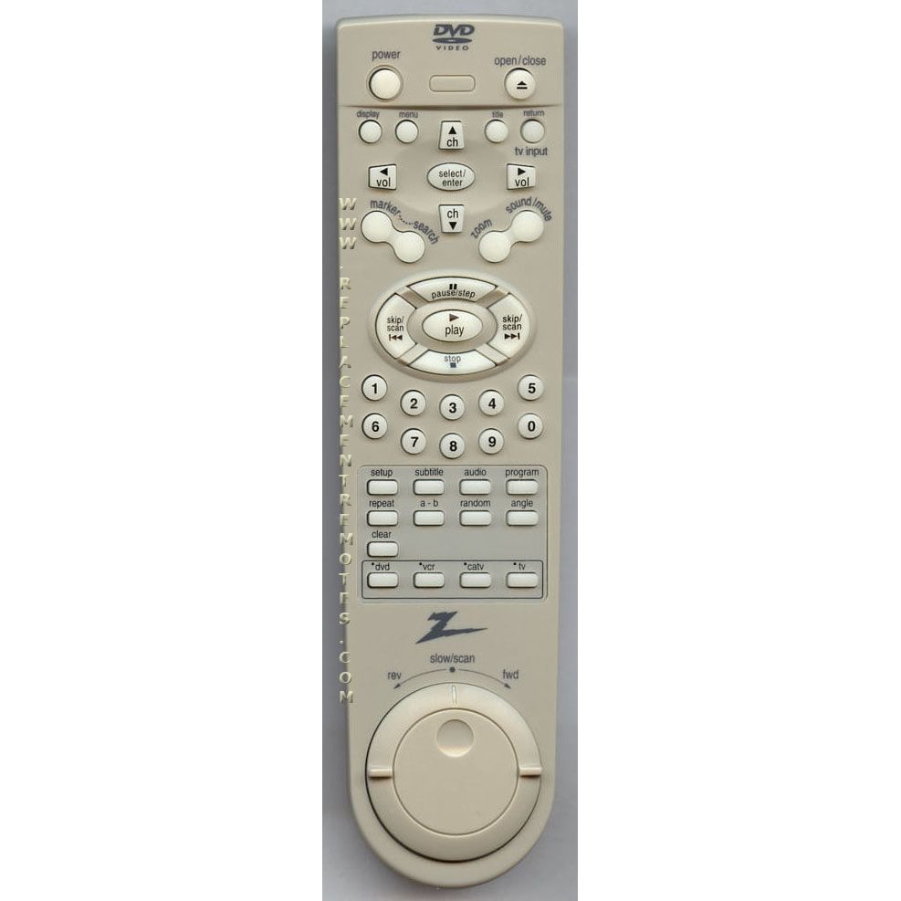 Zenith MBR281 DVD Remote Control