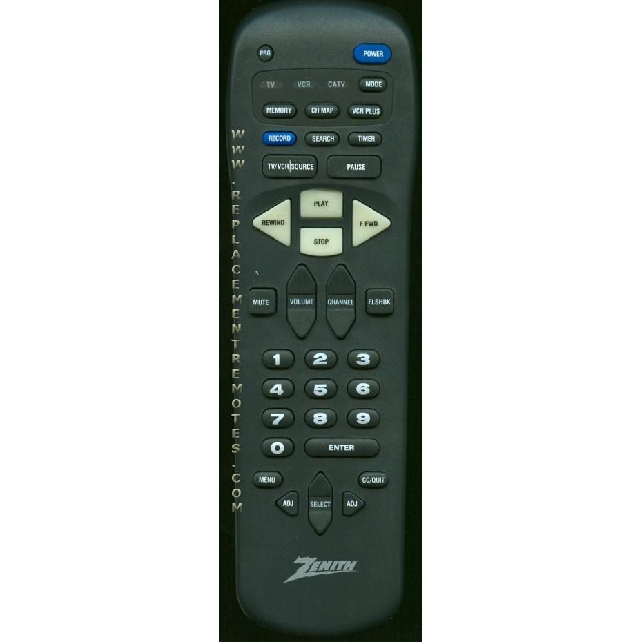 Zenith MBR3370 TV Remote Control