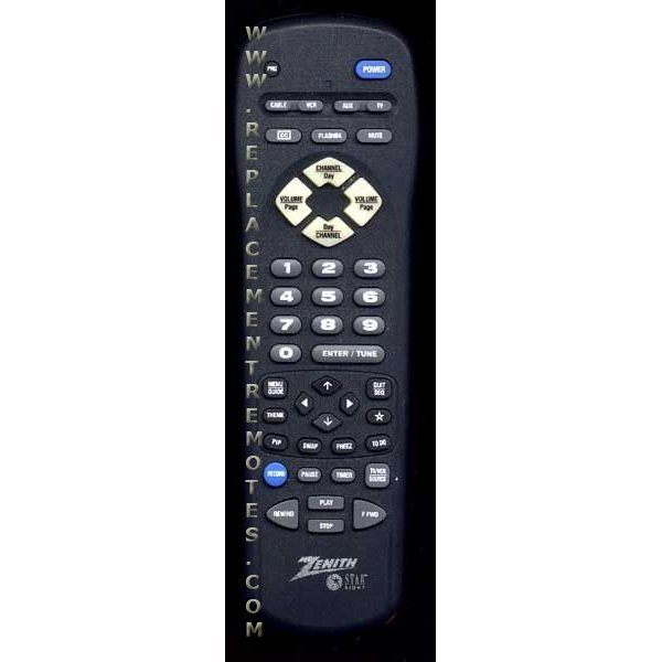 Zenith MBR3460 TV Remote Control